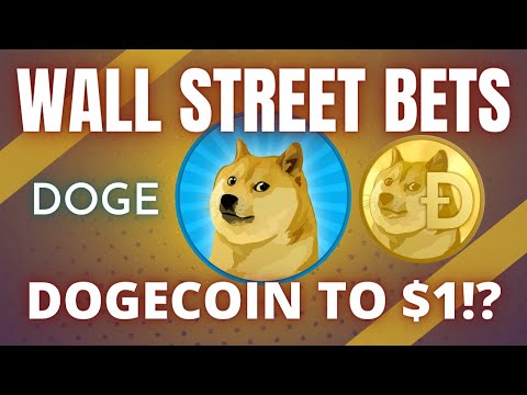 CAN DOGECOIN (DOGE) HIT $1 AFTER WALLSTREETBETS HYPE!? Cryptocurrency News & Analysis 2021